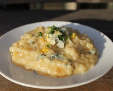 Lemon Gorgonzola Risotto